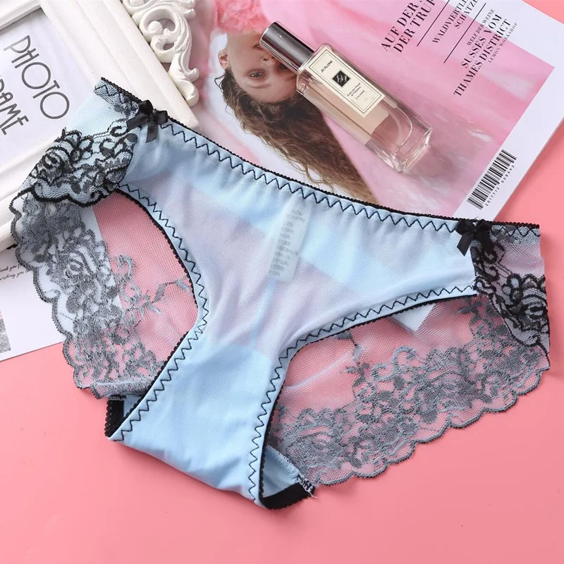 Ropa Interior De Encaje De Malla Transparente Para Mujer,Ropa Interior  Cómoda Y Transpirable,Suave,Bordada,De Cintura Baja,Venta Al Por Mayor -  Buy Diseño Agradable De Spandex De Nylon Madura Chica,Ropa Interior Mujer  Ropa Interior
