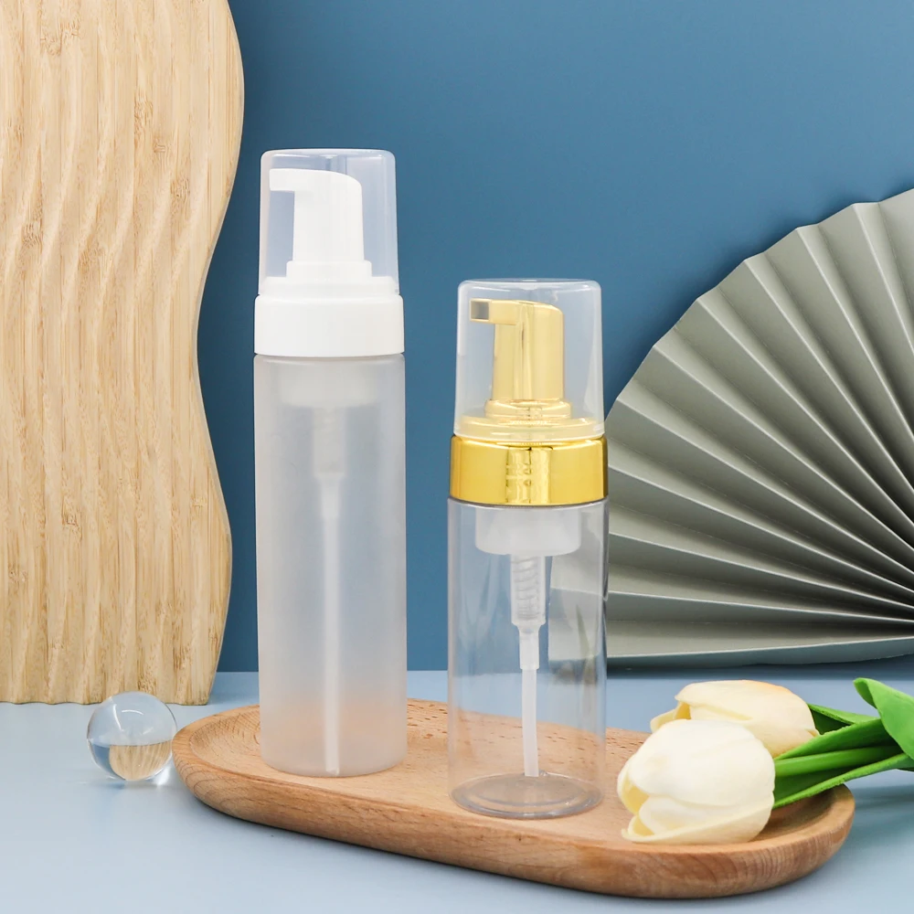Custom Recycled 15ml Empty Replaceable Frosted White Round Eco Friendly Pp Airless Spray Pump Bottle 30ml 50ml