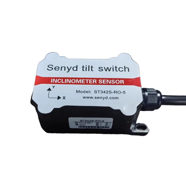 Senyd Electronic Tilt Sensor Switch with Relay Output Inclination Angle Alarm Switch for Sensor Applications