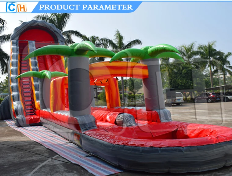 Custom PVC Inflatable Outdoor Water Slide Pool for Kids Fun inflatable games and Slides