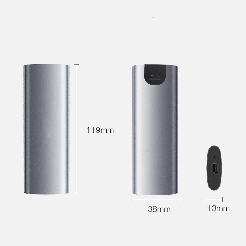 M.2 Жесткий Диск высокоскоростной NGFF NVME двойной протокол один тип-c USB3.1 m.2 nvme ssd Внешний портативный