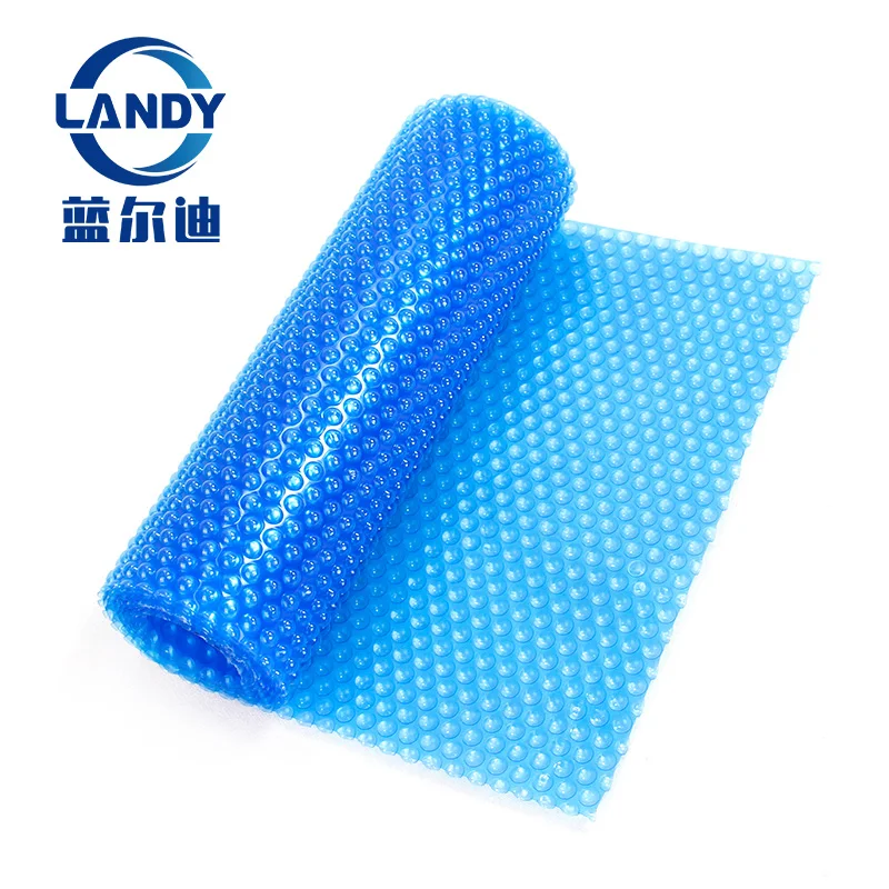 High Quality Dust-Blocking Solar Swimming Pool Cover Custom Printed with Pool Covers & Reels