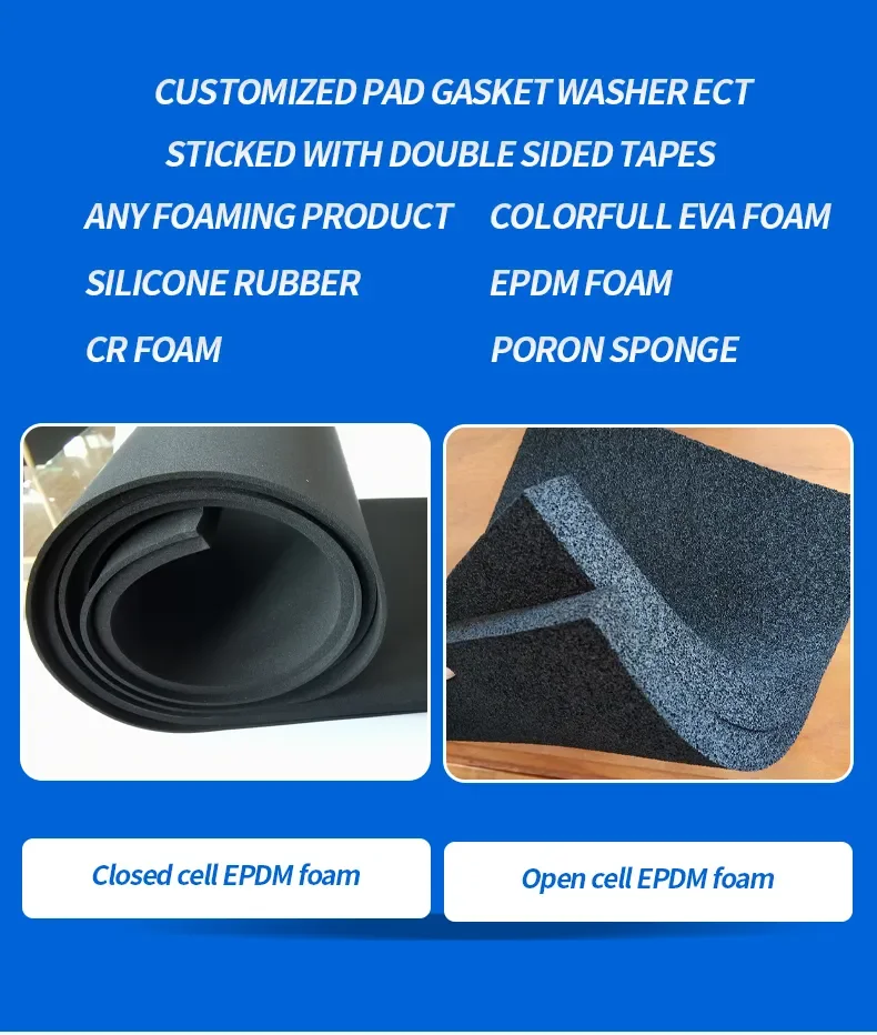 Free Sample Soft Silicone Rubber Foam Sponge Seal Strip for Door and window supplier