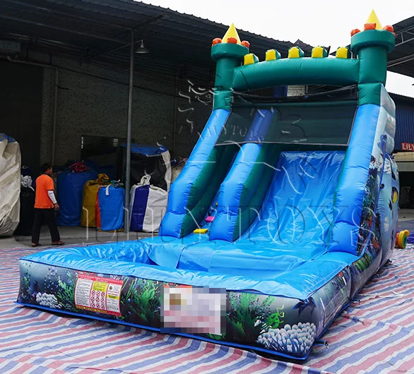 Commercial Water Slide Used Inflatable Kids Water Slide for Sale ...