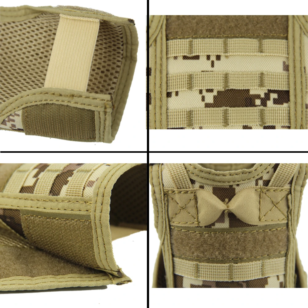 Tactical Can Beer Bottle Cooler Bag Mini Vest Cute Coozies Beer Can