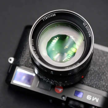 TTArtisan 50mm F0.95 RED Full Frame Manual Focus Lens for Leica M-Mount Cameras Like Leica M-M M240 M3 M6 M7 M8 M9 M9p M10 M262 detail image