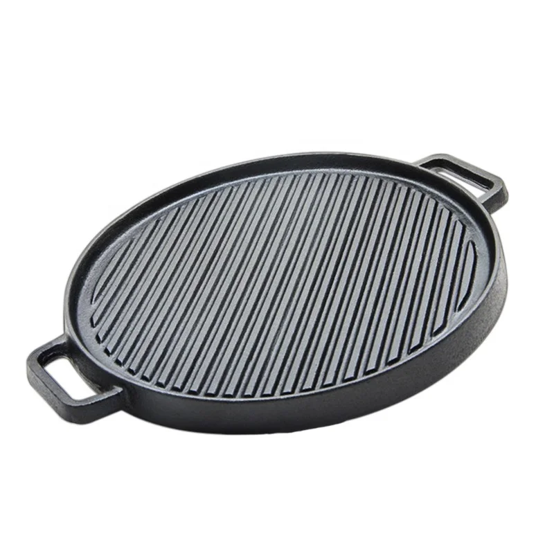 custom solution cast iron flat fry