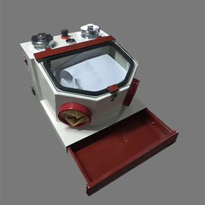 Twin  Pen Sandblaster with Drawer with Two Pens for Dental Equipment Lab