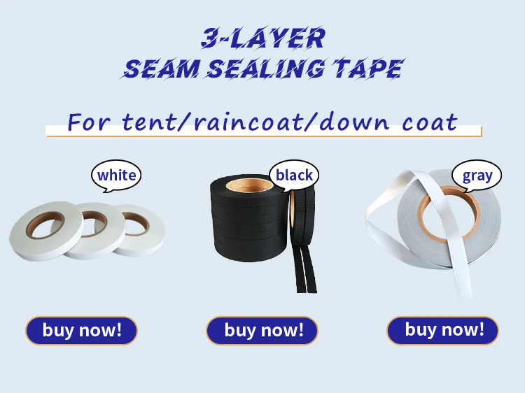 White Wetsuit Repair Ironon 3 Layer Three Layer Seam Sealing Tape For