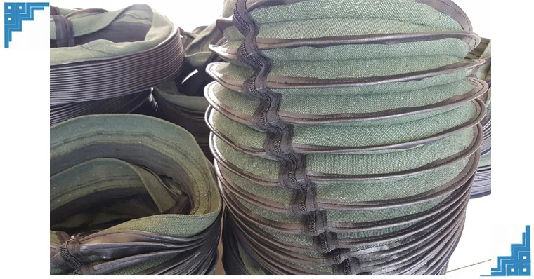 Round Bellows Cover Protection Bellows Protective Rubber Threaded Screw