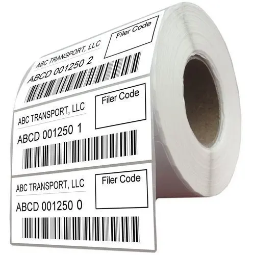 barcode tag roll