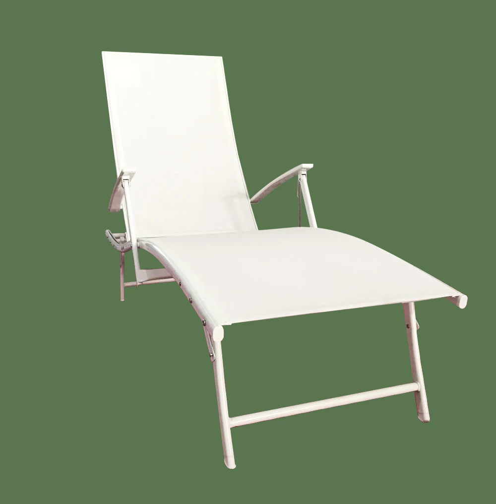 Luxury Outdoor Aluminum Lounger Table Pool Lounge Chair Chase Lounge
