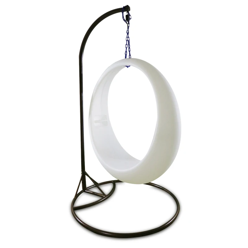 PE Plastic Remote Control Color Change Illuminated Hanging Chair Outdoor Glow LED Patio Swings