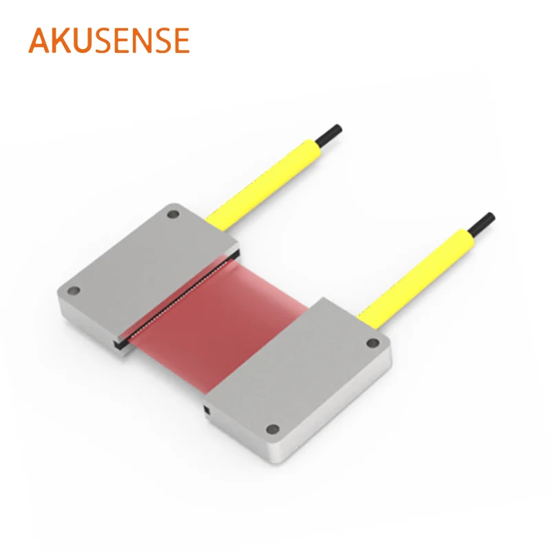 Flat Type R25 Fiber Optic Optical Sensors Array Beam Switching with High Visibility