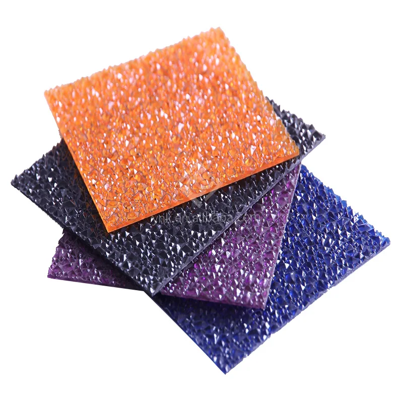 Hot Product Colored Clear Transparent Plastic Sheets Self Adhesive Film for Clear Solid Polycarbonate Sheet for Car Shelter