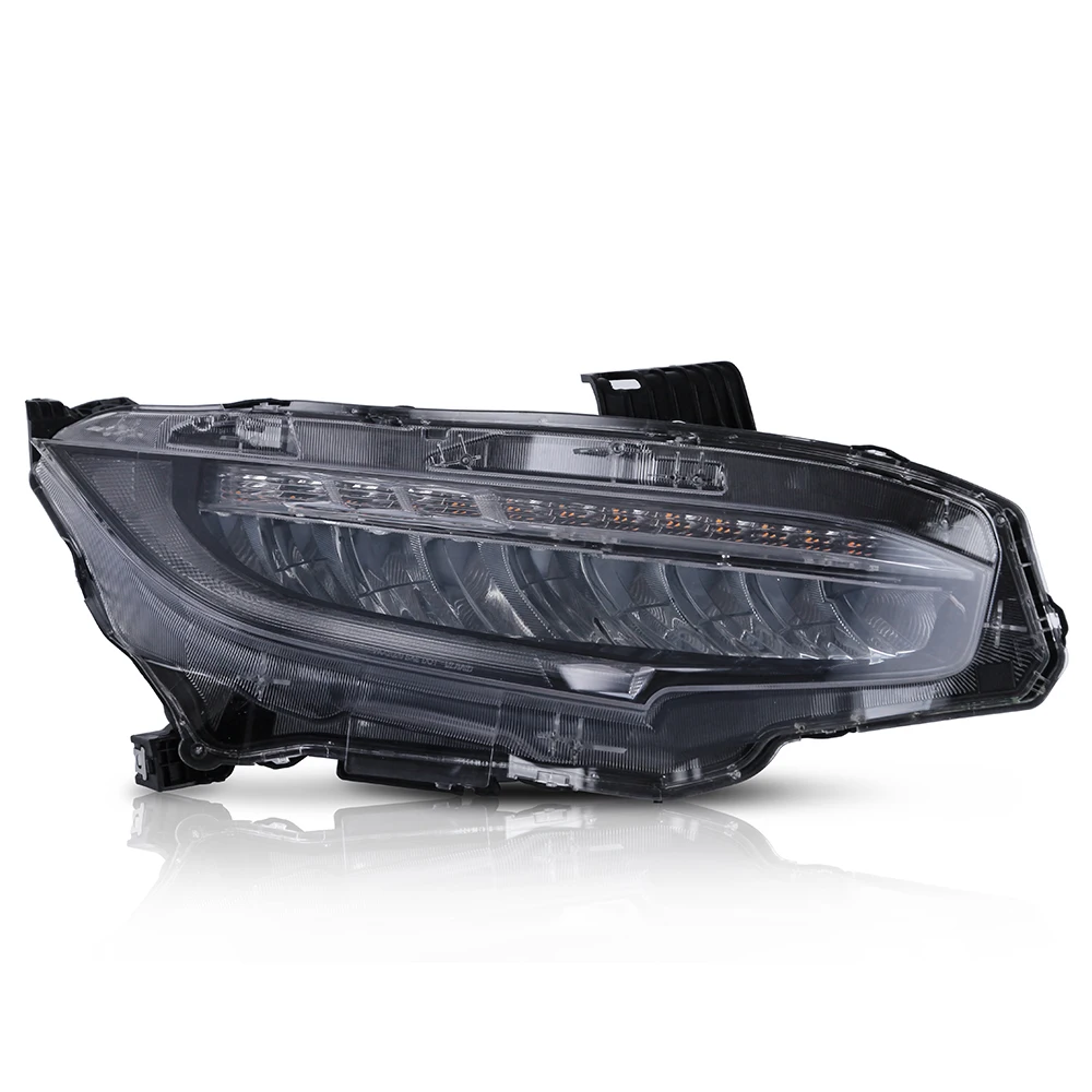 product upgrade led headlights head lamp for honda civic 10 10th headlight 2016 2021 headlamp head light led lights plug and play-4