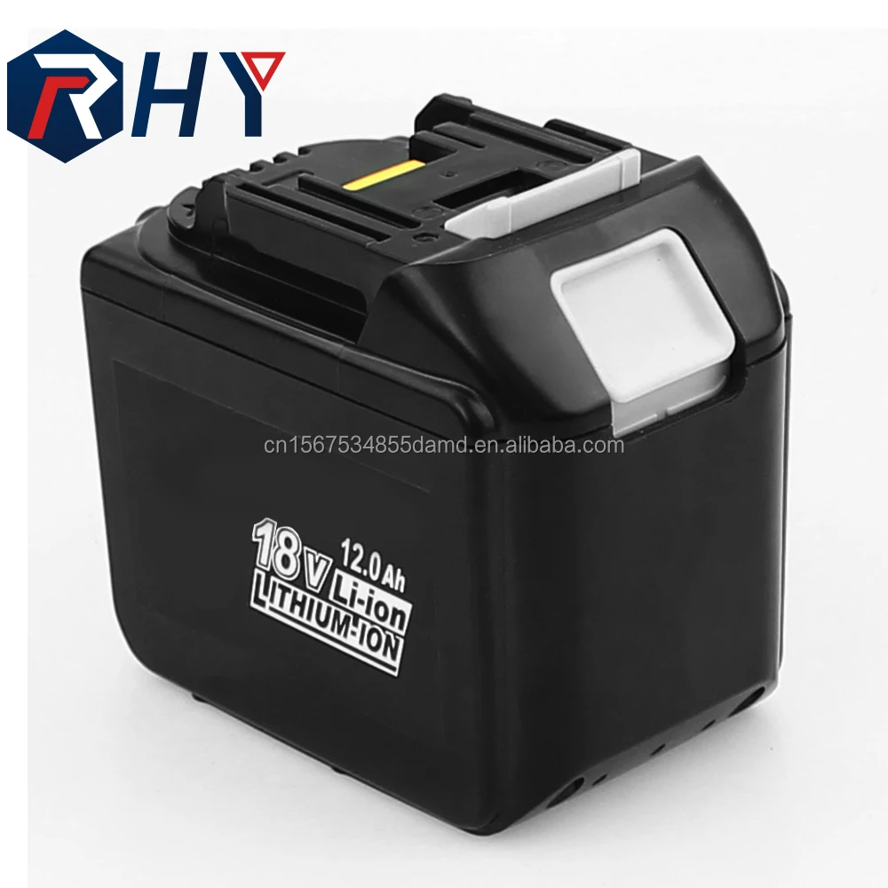 Strongest Power RHY BL1812B Lithium Ion 18v Batteries for Maki ta 18V Battery 12ah LXTs Drill Battery 18V Mak ita Power Tools
