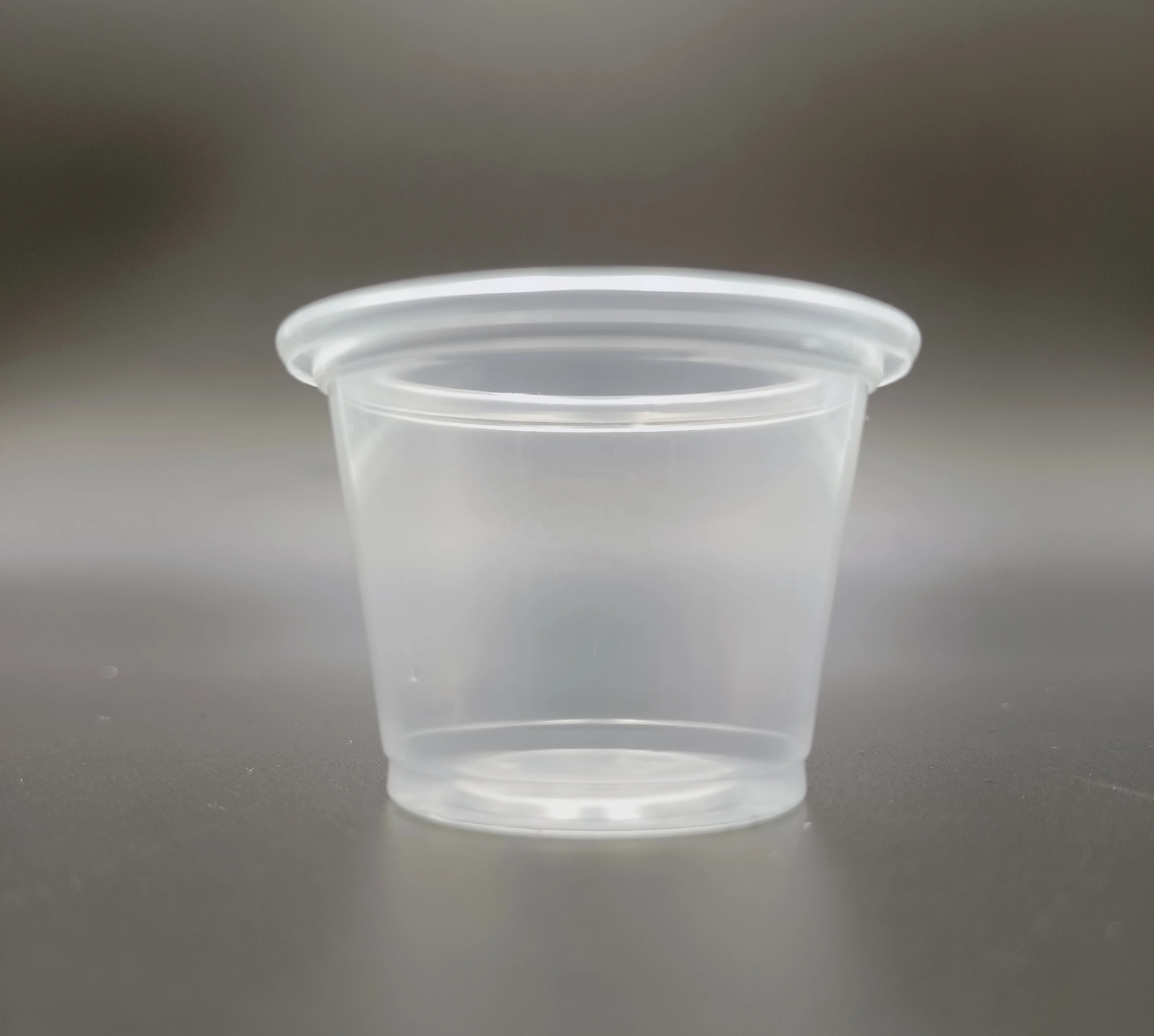 30ml/50ml/75ml/100ml/150ml Plastic Cup Disposable Sauce Cup Clear Black  White PP Material