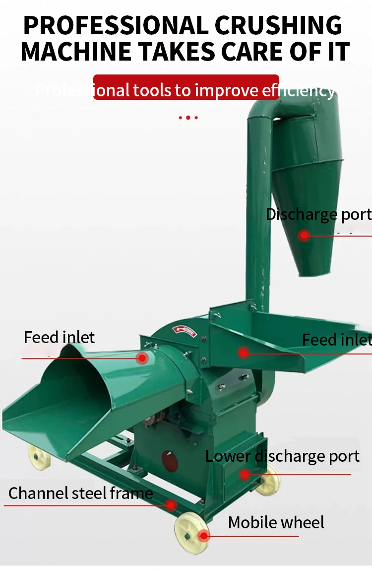 Grain Processing Equipment Electric Small Flour Mill For Home Use