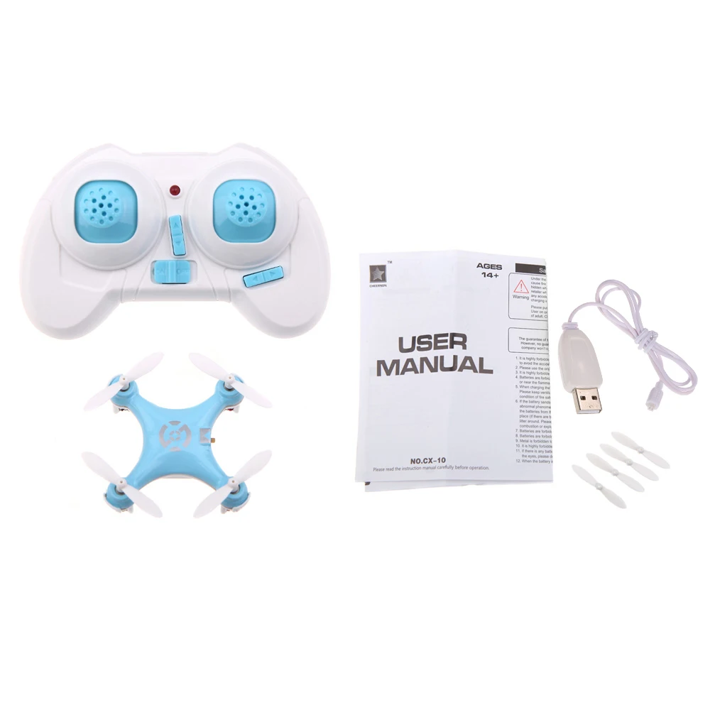 Barato Control remoto MINI Drones CX10 2,4G 4CH Mini avión
