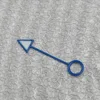 Triángulo grande azul