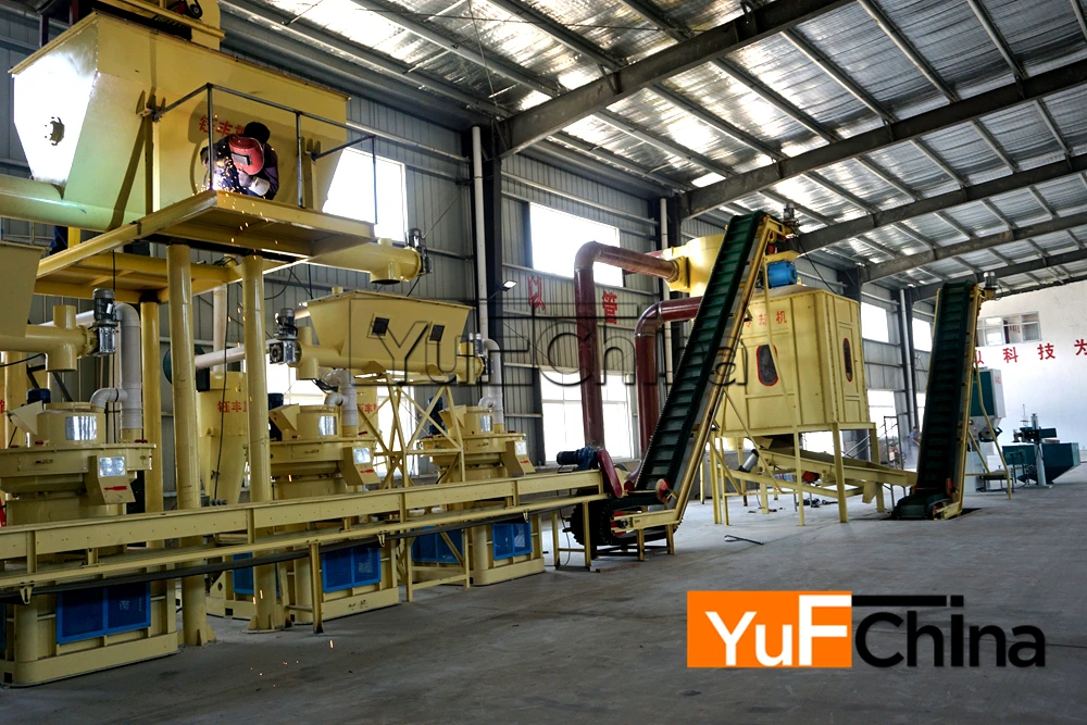 wood pellet production line