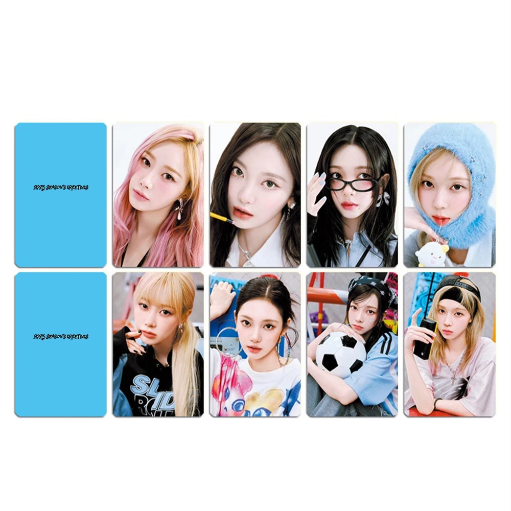 4Pcs/Set Winter Giselle 2025 Season's Greetings Photocards List