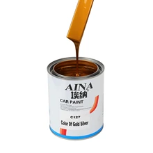 C127 Gold Silver Acrylic Automotive Refinish Paint Original Factory High Quality High Coverage Liquid Coating Spray Application