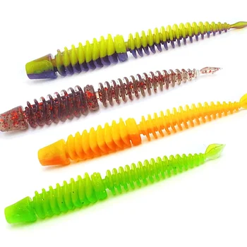 8cm 2g Anti-Thread Needle Tail TPR Large Big Game Plastic Swimbait Deep Sea Fish Gear Soft Fishing Lure Bait – Soft Lure – view 2
