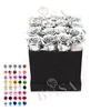 16 roses in square box