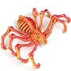 Araignée en or rouge 24 cm