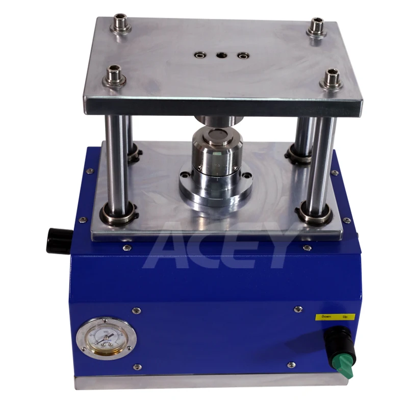 Portable Button Cell Pneumatic Crimping Machine Battery Sealer for Coin Cell Lab Research