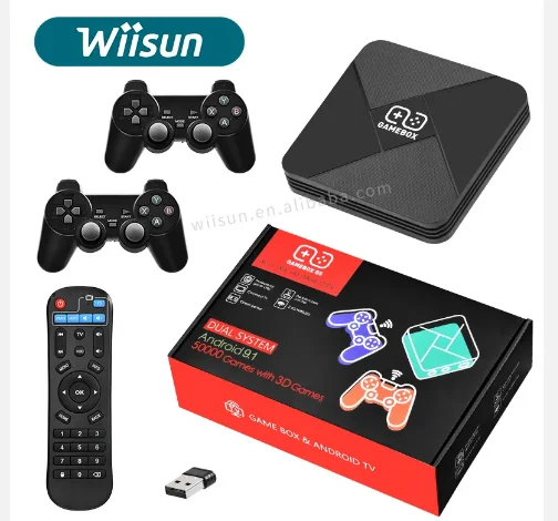 【中古】ｹﾞｰﾑOP）TVｹﾞｰﾑ)その他ﾊﾟｰﾂ S[10][240010390913] G5 Game Box - 64GB Android 9.1 Console with 40000+ Games