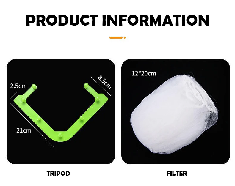 Kitchen Corner Sink Strainer Drain Filter with Stand Heat Resistant Durable Plastic Multifunctional Eco-Friendly