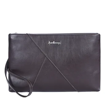 Baellerry Wallet With Zipper Large Capacity Envelope Wrist Business Clutch Bag For Men Designed