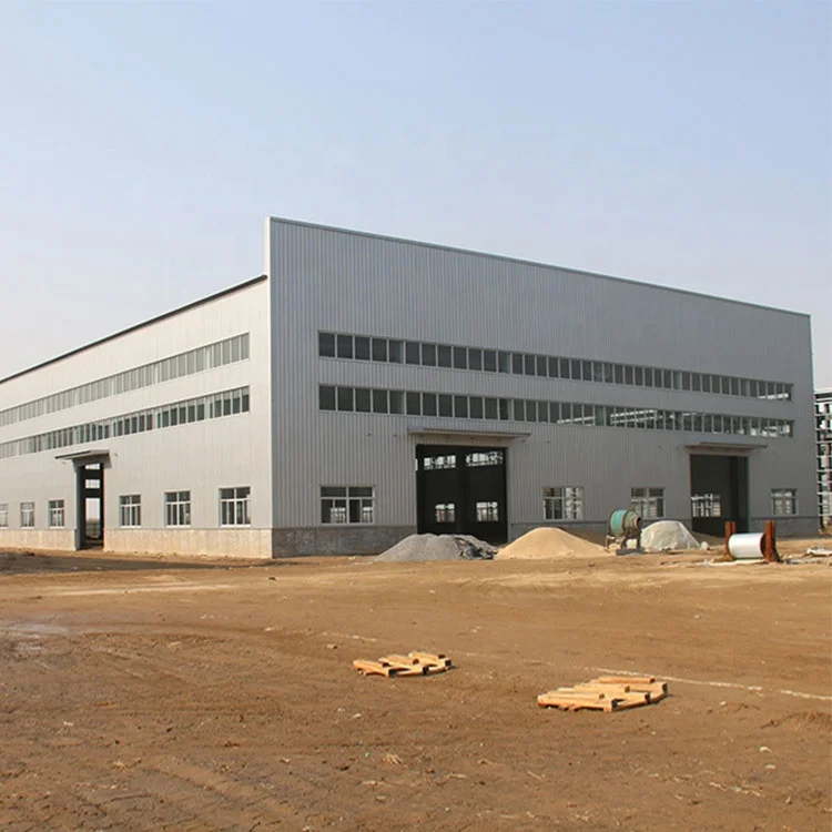 Large Span Steel Frame Prefab Workshop Shed Warehouse for Sale