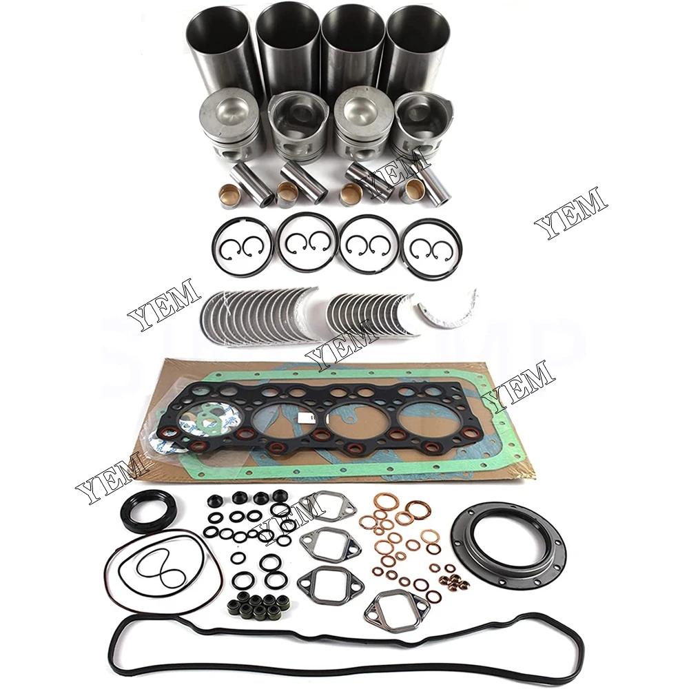 Engine Rebuild Kit Mitsubishi 4D31 4D31T Engine Rebuild Kit for Fuso Canter FE FG Trucks Excavator