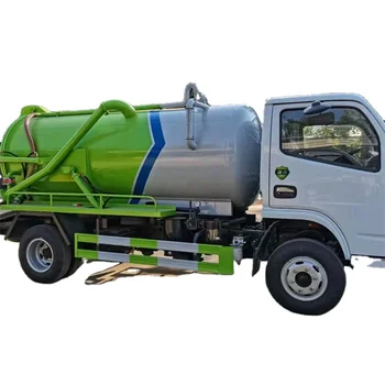 Dongfeng cleaning and suction vehicle Liberation Tiger VH cleaning and suction vehicle 8-12 cubic meter multifunctional pipeli