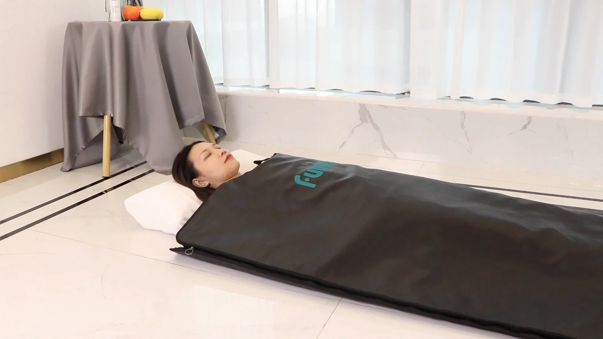 Fumei Infrared Sauna Blanket Low Emf Sauna Blanket With Zipper Infrared