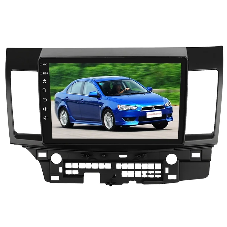 10.1inch Car Player Frame Android System Car Accessories Bracket Panel Fascia Frame Player for mitsubishi Lancer 2010-2016