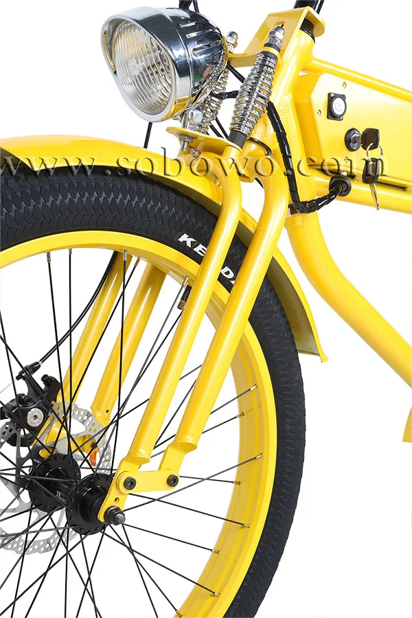 ヴィンテージ電動自転車オールドスクール電動自転車/ビーチ