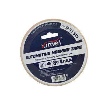 White automotive masking tape high temperature resistance factory directly sale hot sale