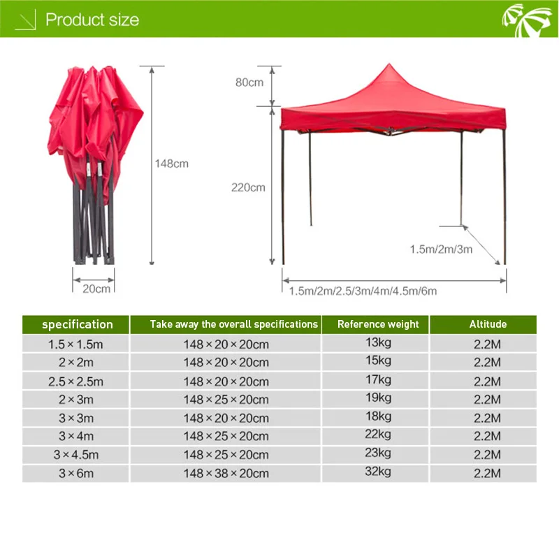 Promotional Advertising Outdoor Event Trade Show Pop up Tent
