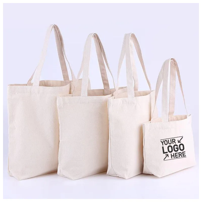 Promotional Canvas Tote Bags, Customized Promo Bags, Custom Logo