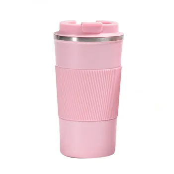Wholesale double vacuum 18/8 stainless steel car thermos cup Business LOGO design gift cup iced Americano cup