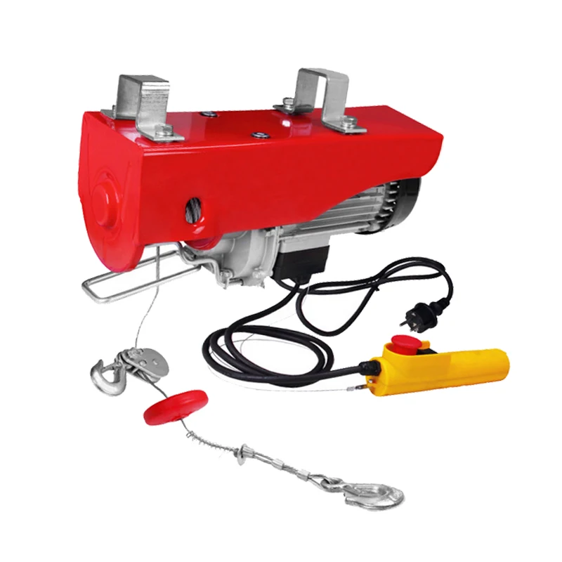 Portable Single Phase 220V HGS-B800 Micro Electric Rope Hoist
