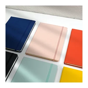 Small Batch Personalized Logo Inspirational Journal A5 HardCover Pu Leather Diary Factory Price Promotional Office Gift Notebook