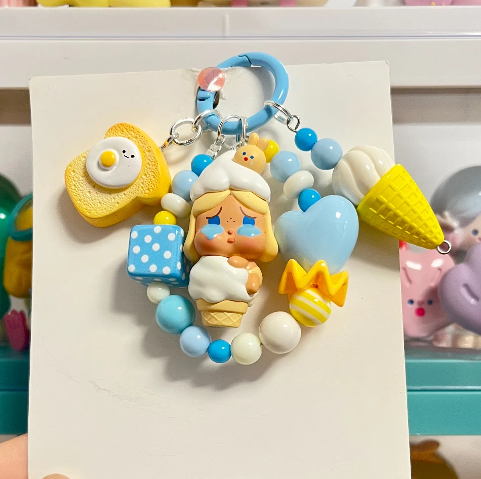 Crybaby Original Keychain Labu Yoga Phone Chain Phone Charm Bag