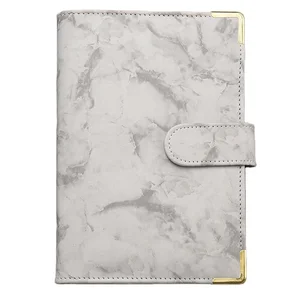 Wholesale Customized 2026 A5 A6 Weekly Life Tracker Journals Notebook Budget Binder 6 Rings PU Fabric Planner for School Use