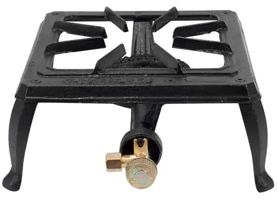 HORECATECH RS476 gas powered cast iron burner 3 rings